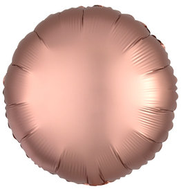 Amscan folieballon rosé goud vorm rond 43 cm