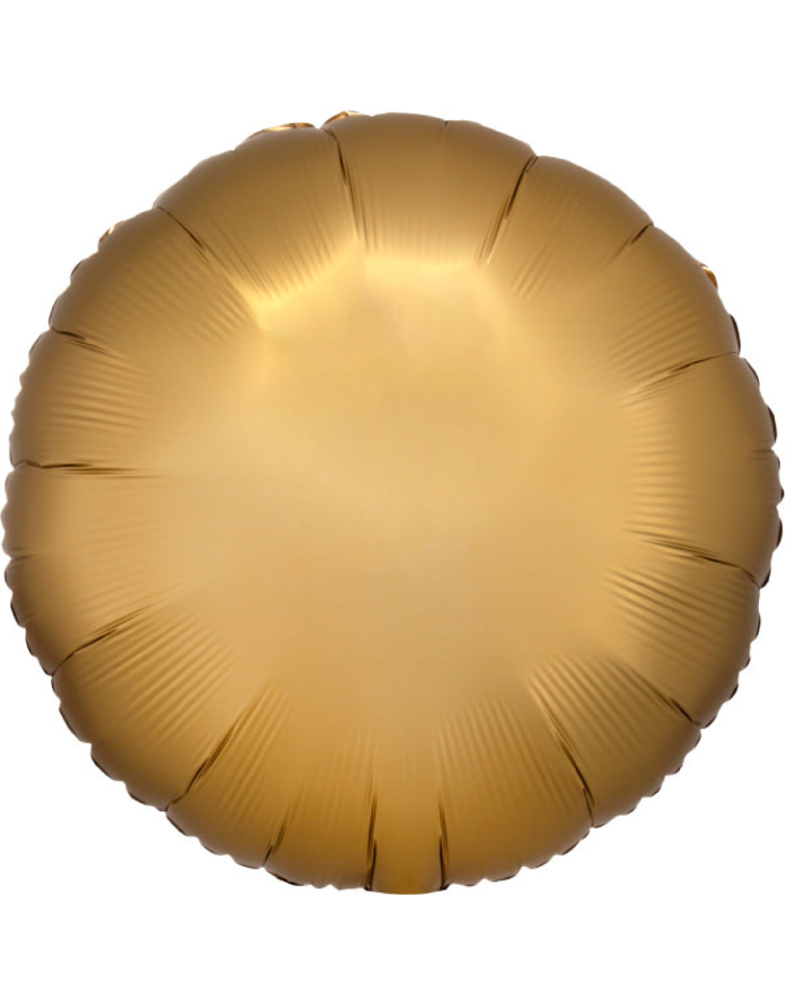 Amscan folieballon goud vorm rond 43 cm