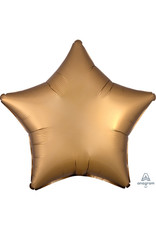 Folieballon goud vorm ster 48 cm
