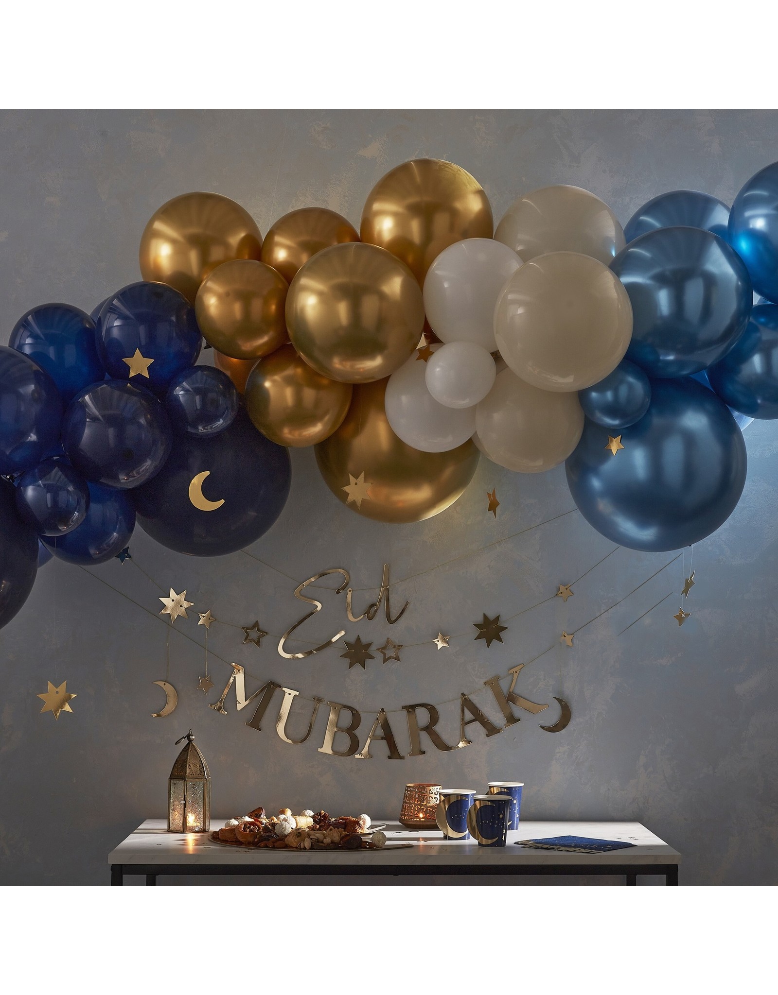 Eid Mubarak ballonnenboogset DIY