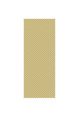 Folie backdrop hartjes goud 1 x 2 meter