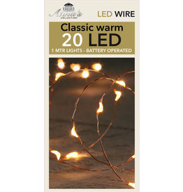 LED verlichting classic warm 1 meter (20 LED)