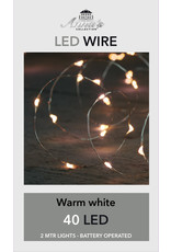 LED verlichting warm white 2 meter (40 LED)