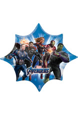 Marvel Avengers folieballon supershape 88 x 73 cm