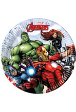 Marvel Avengers kartonnen borden 20 cm 8 stuks