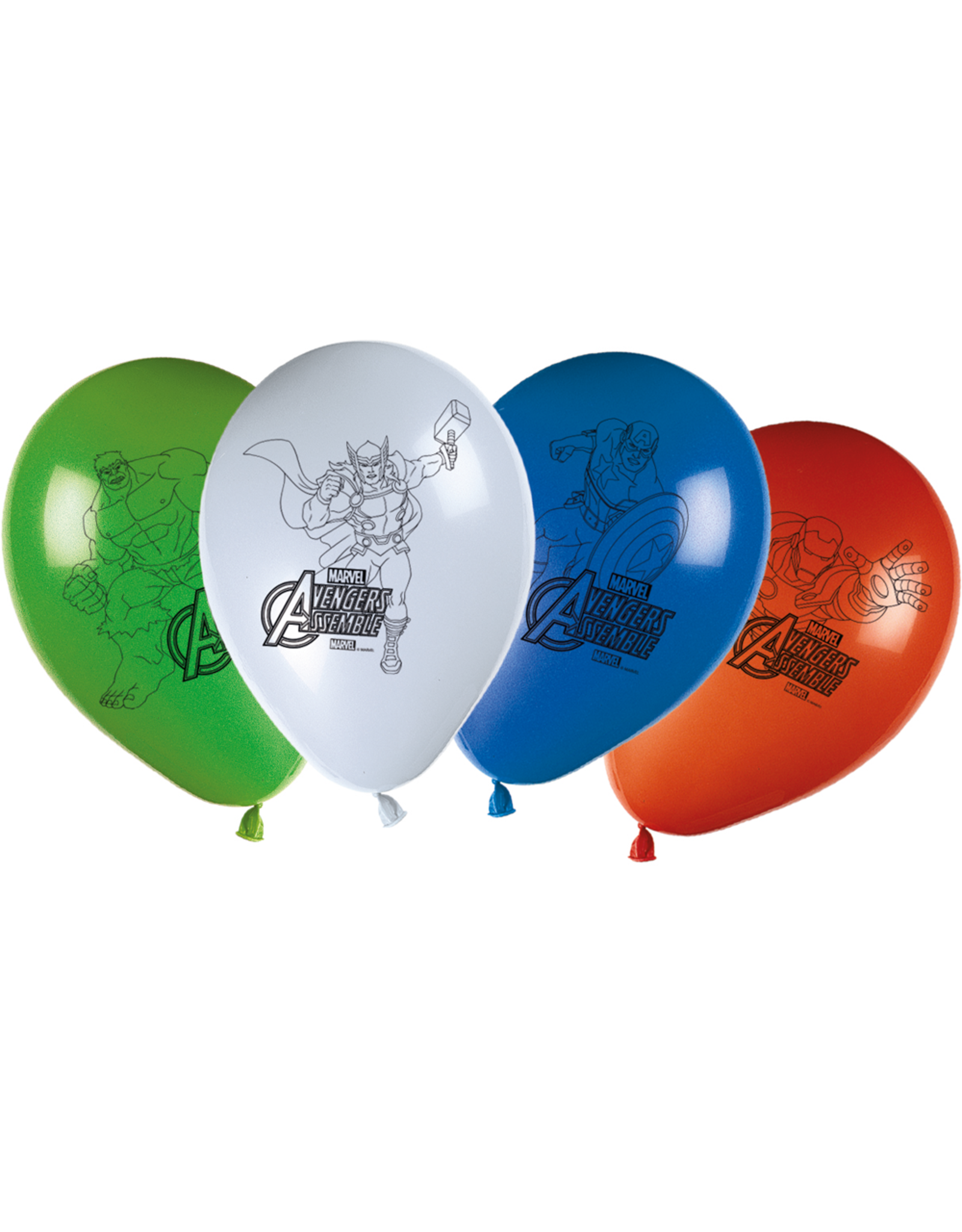 Marvel Avengers latex ballonnen 8 stuks