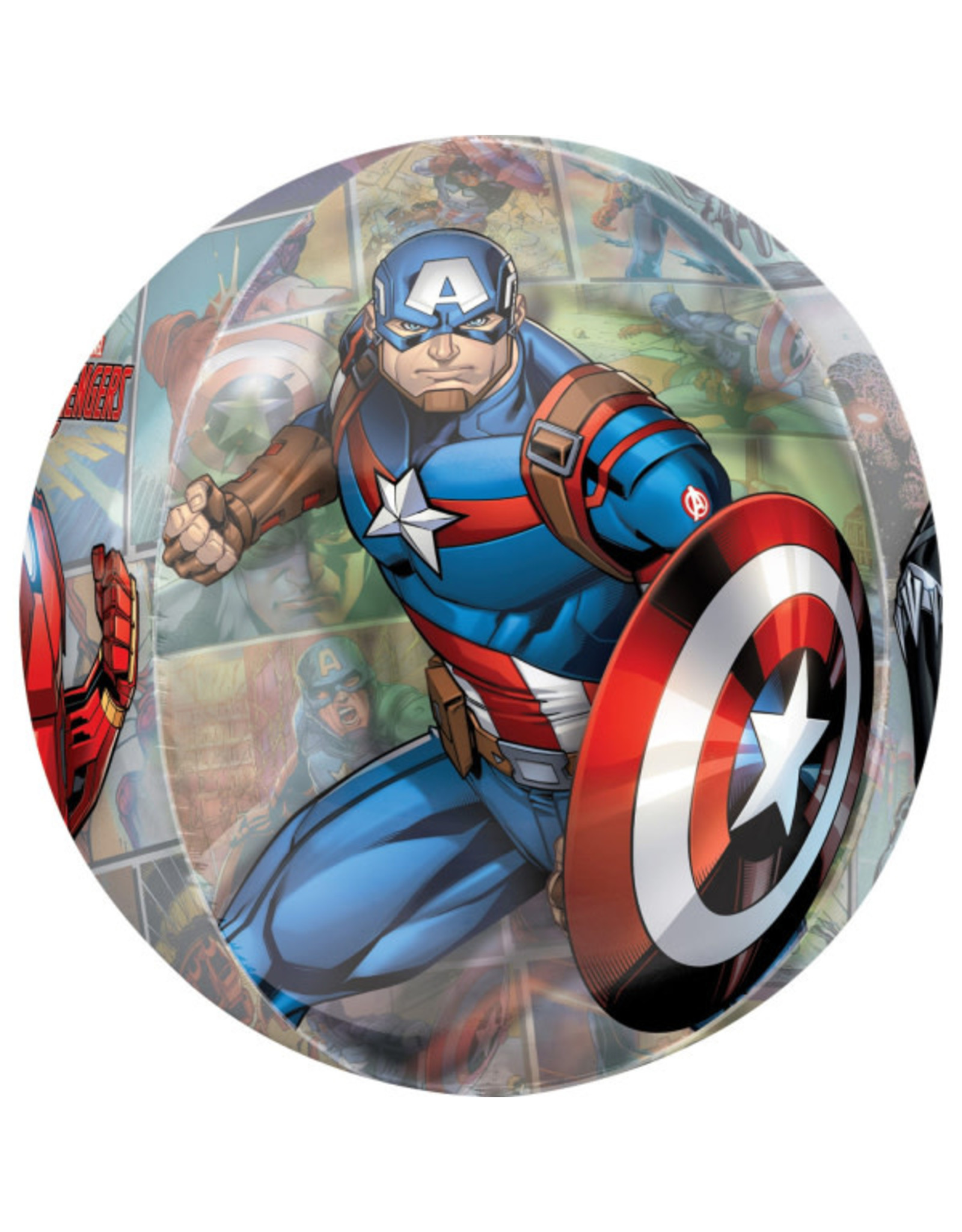 Marvel Avengers folieballon orbz 38 x 40 cm