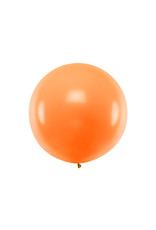 XXL latex ballon oranje 1 meter