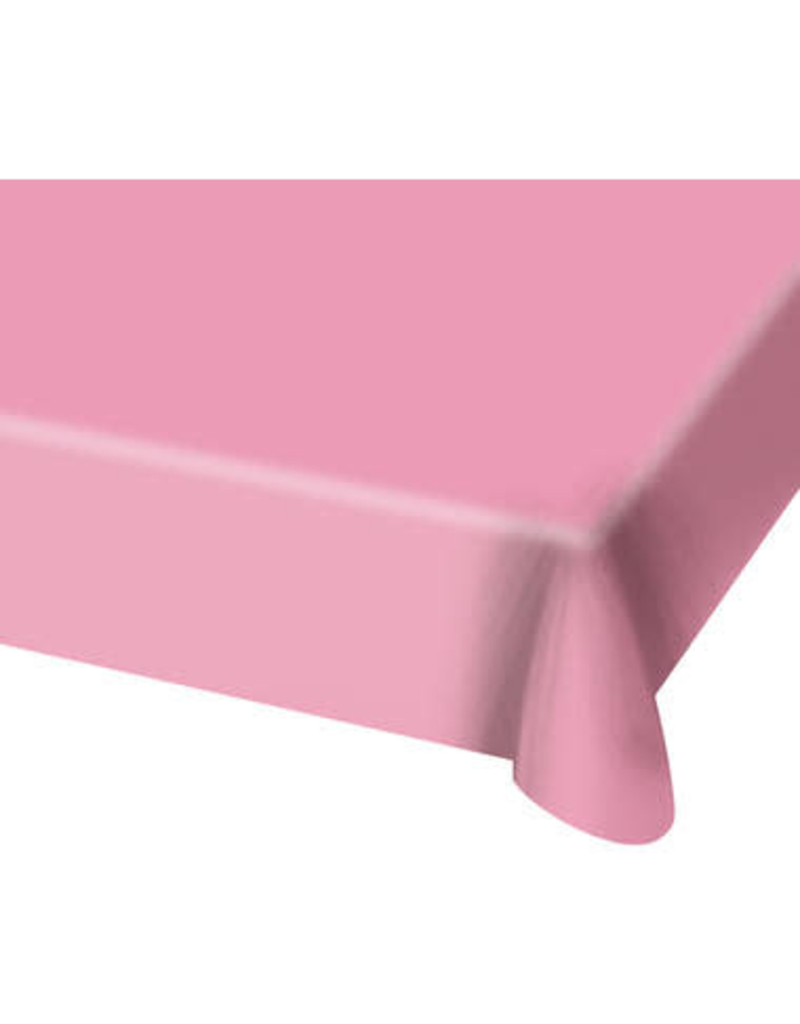 Plastic tafelkleed baby roze 130 x 180 cm