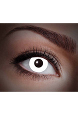 Gekleurde maand lenzen UV flash Wit