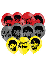 Amscan Harry Potter latex ballonnen 11 inch 6 stuks