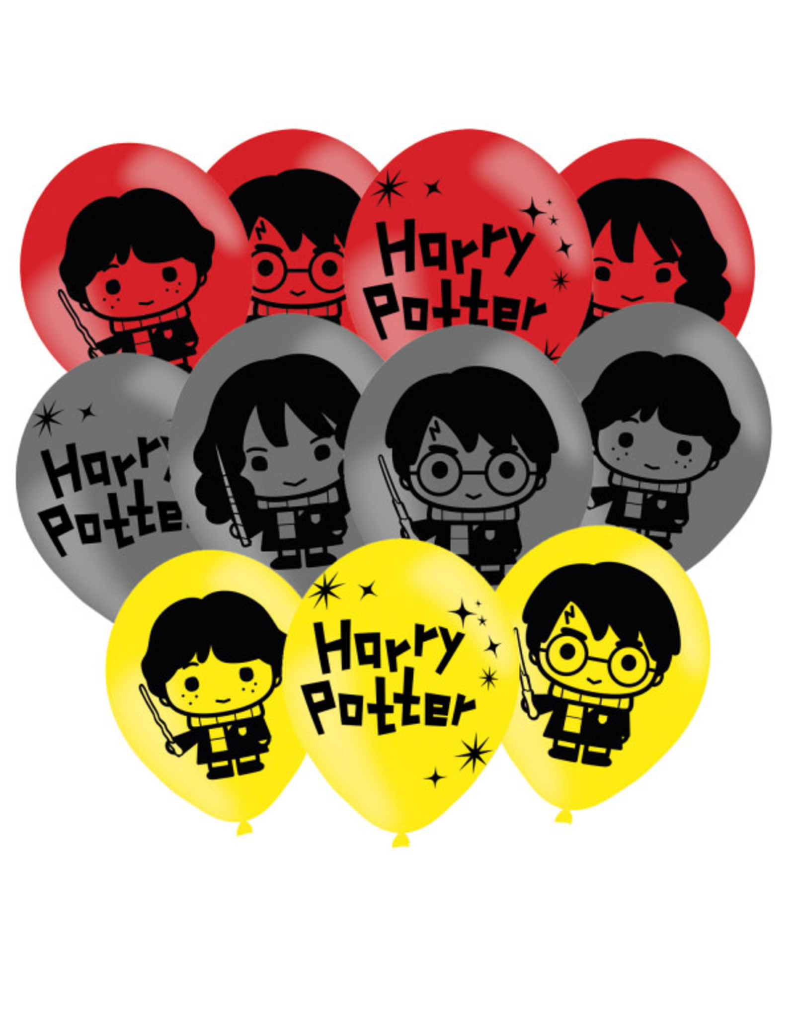 Harry Potter latex ballonnen 11 inch 6 stuks