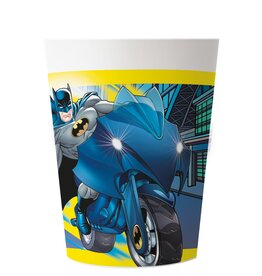 Batman kartonnen bekers 200 ml 8 stuks