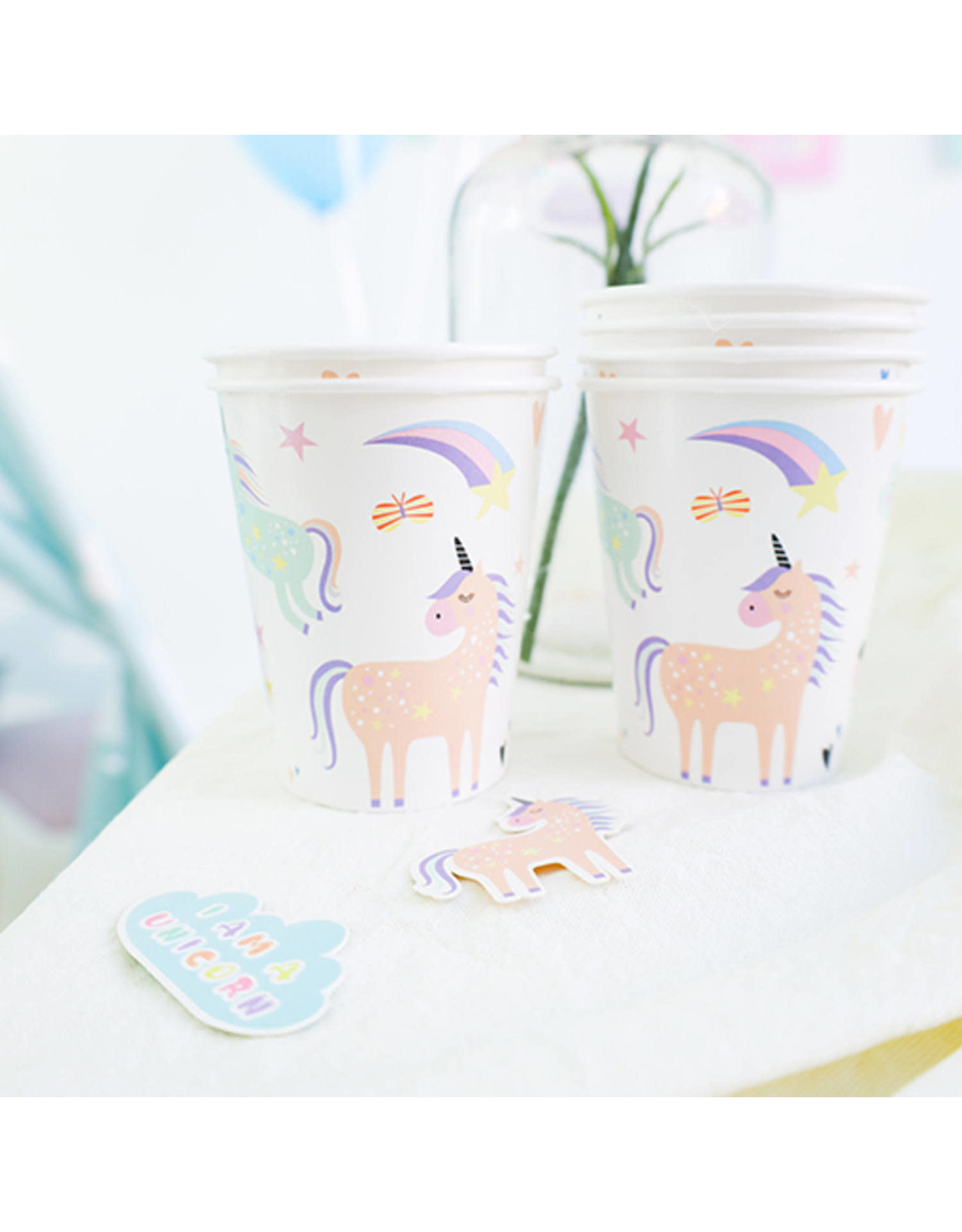 Unicorn & Rainbows tafelconfetti XL (45 stuks)