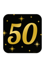 Classy party decoration sign 50 jaar