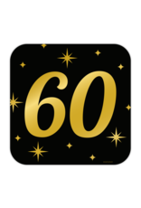 Classic party decoration sign 60 jaar