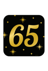 Classy party decoration sign 65 jaar