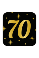 Classy party decoration sign 70 jaar
