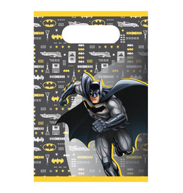 Batman papieren uitdeelzakjes 8 stuks