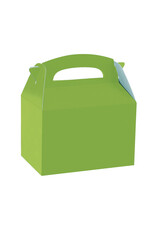 Partybox appelgroen 10 x 15 x 10 cm