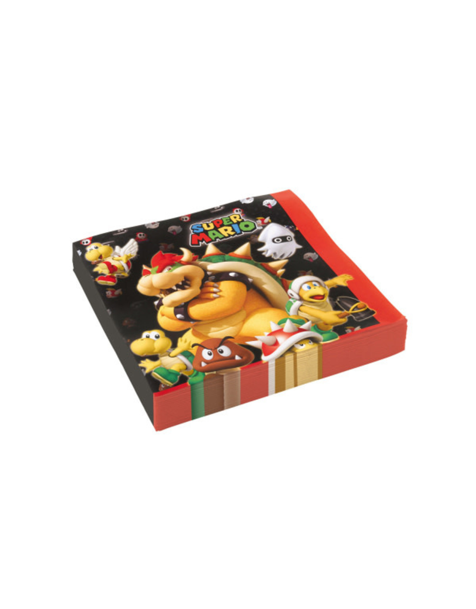 Super Mario servetten 20 stuks 33 x 33 cm