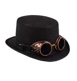 Boland hoed steamgoggles