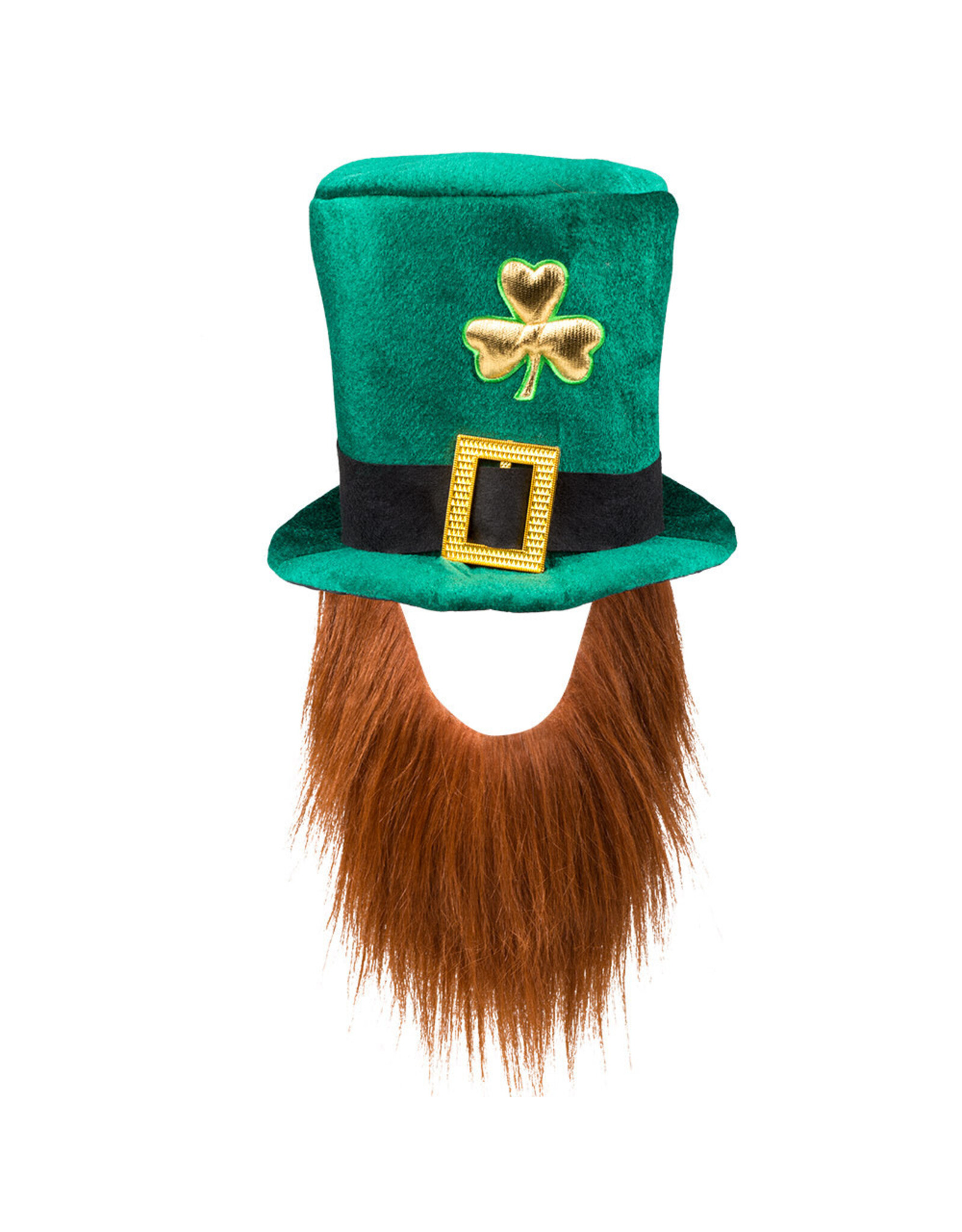 Boland hoed + baard Leprachaun (St Patrick's day)