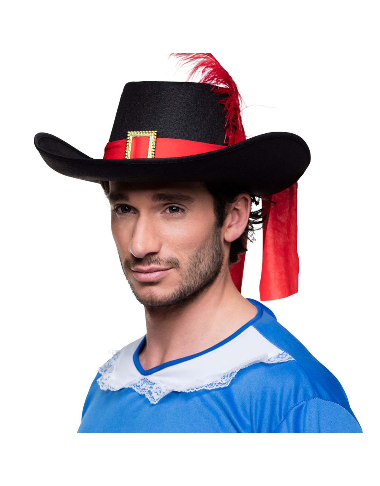 Boland hoed Musketier Sébastien