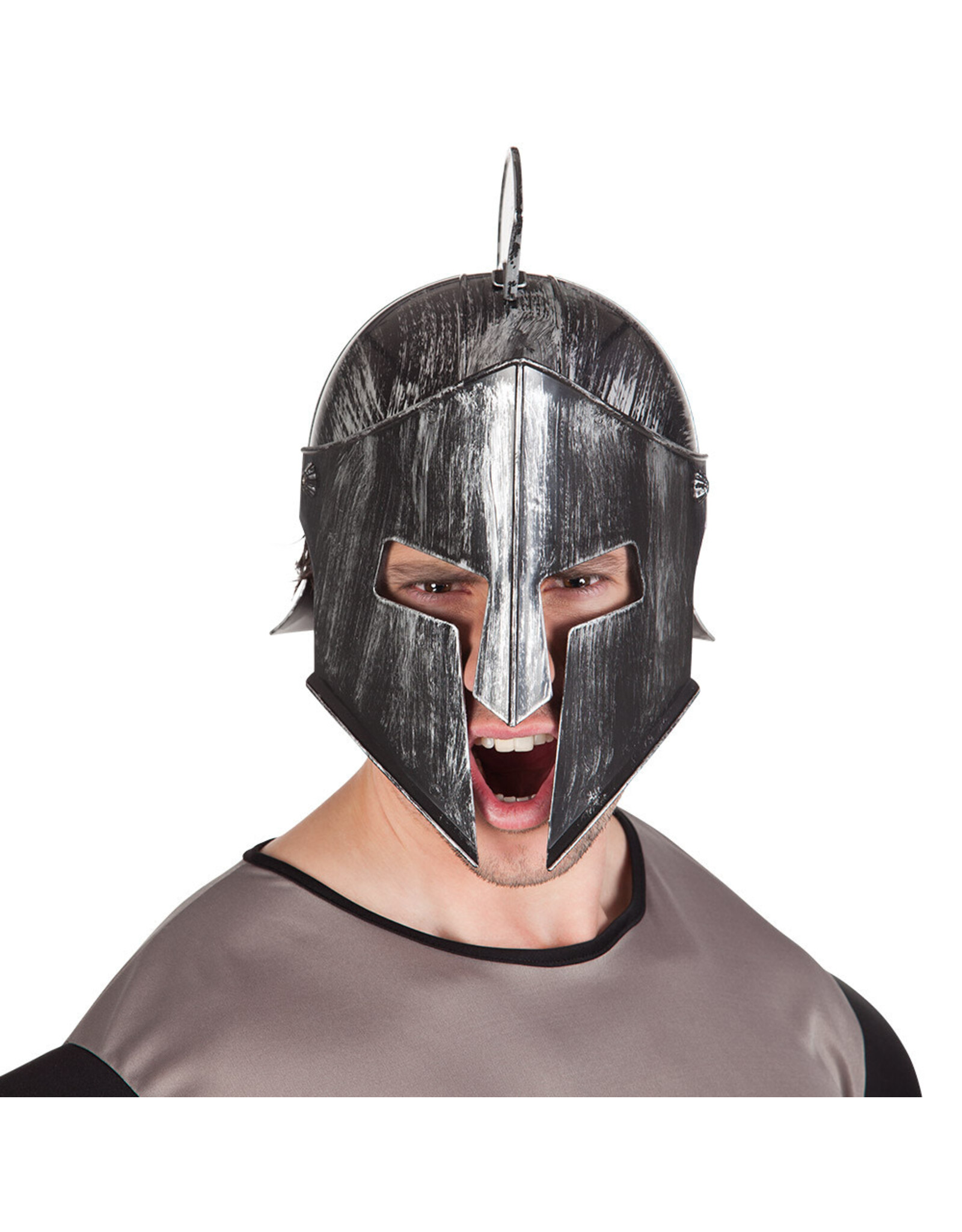 Boland Helm Spartaan deluxe zilver