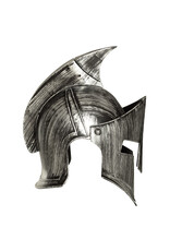 Boland Helm Spartaan deluxe zilver