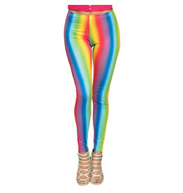 Boland legging rainbow stripes maat L/XL