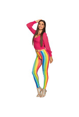 Boland legging rainbow stripes maat L/XL