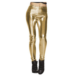 Boland legging goud stretch maat L/XL