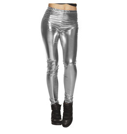 Boland legging zilver stretch maat L/XL