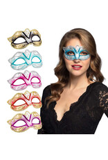 Boland oogmasker Venice felina div kleuren