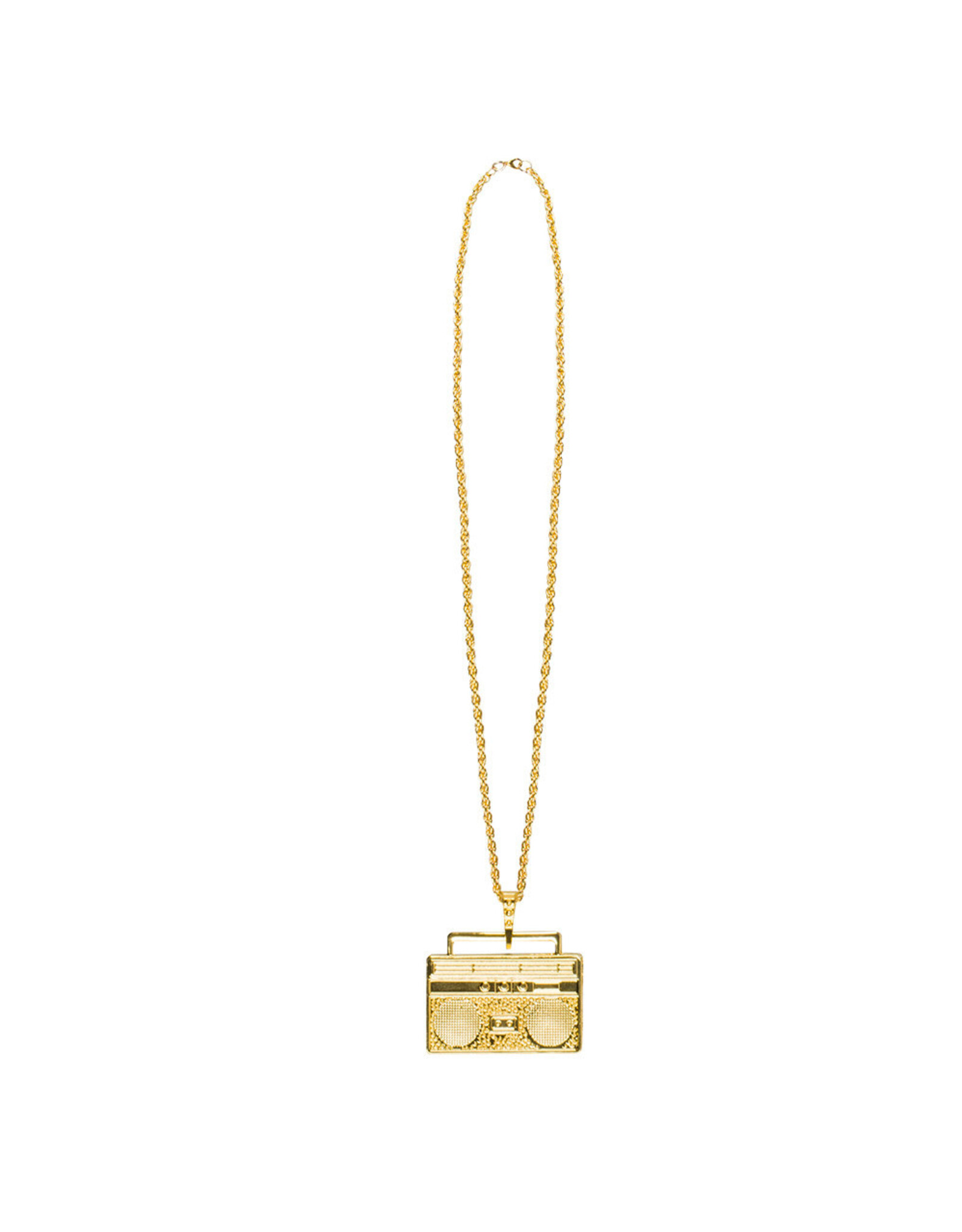 Boland ketting Ghetto blaster goud