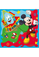 Servetten Mickey Mouse 33x33cm 20 stuks