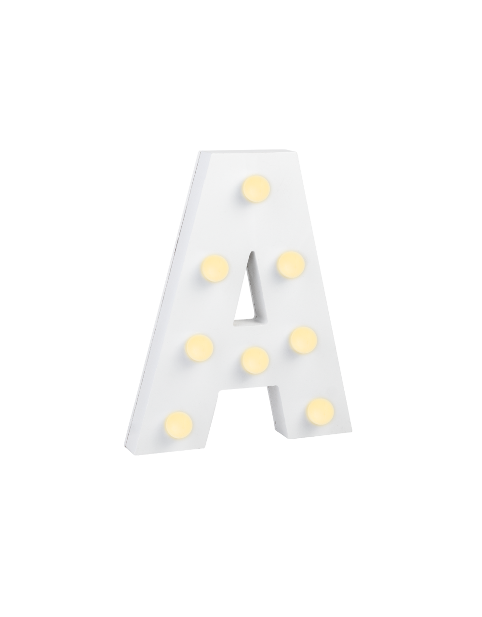 Light letter - A