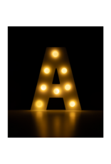 Light letter - A