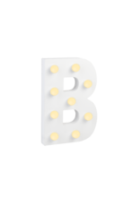 Light letter - B
