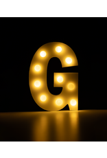 Light letter - G