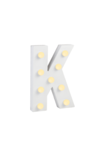 Light letter - K