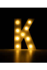 Light letter - K