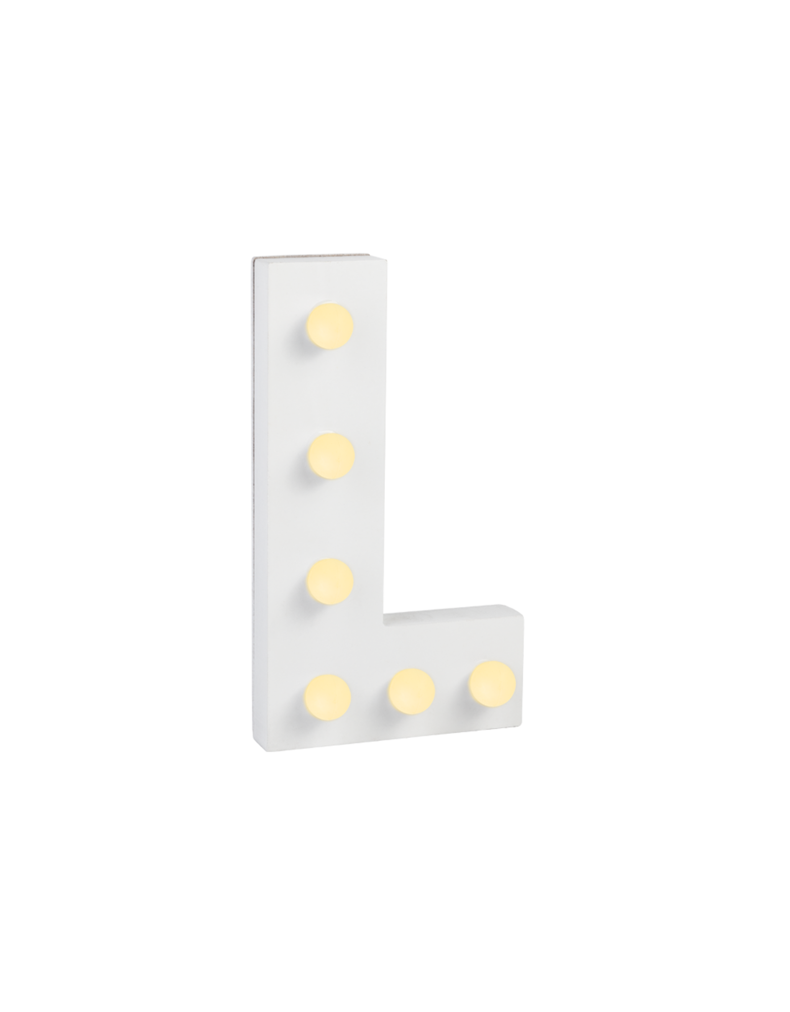 Light letter - L