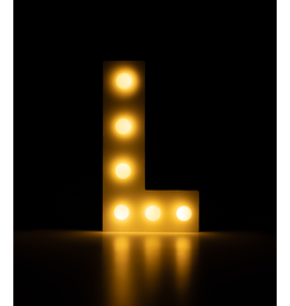 Light letter - L