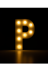 Light letter - P