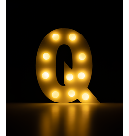 Light letter - Q