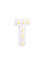 Light letter - T