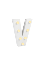 Light letter - V