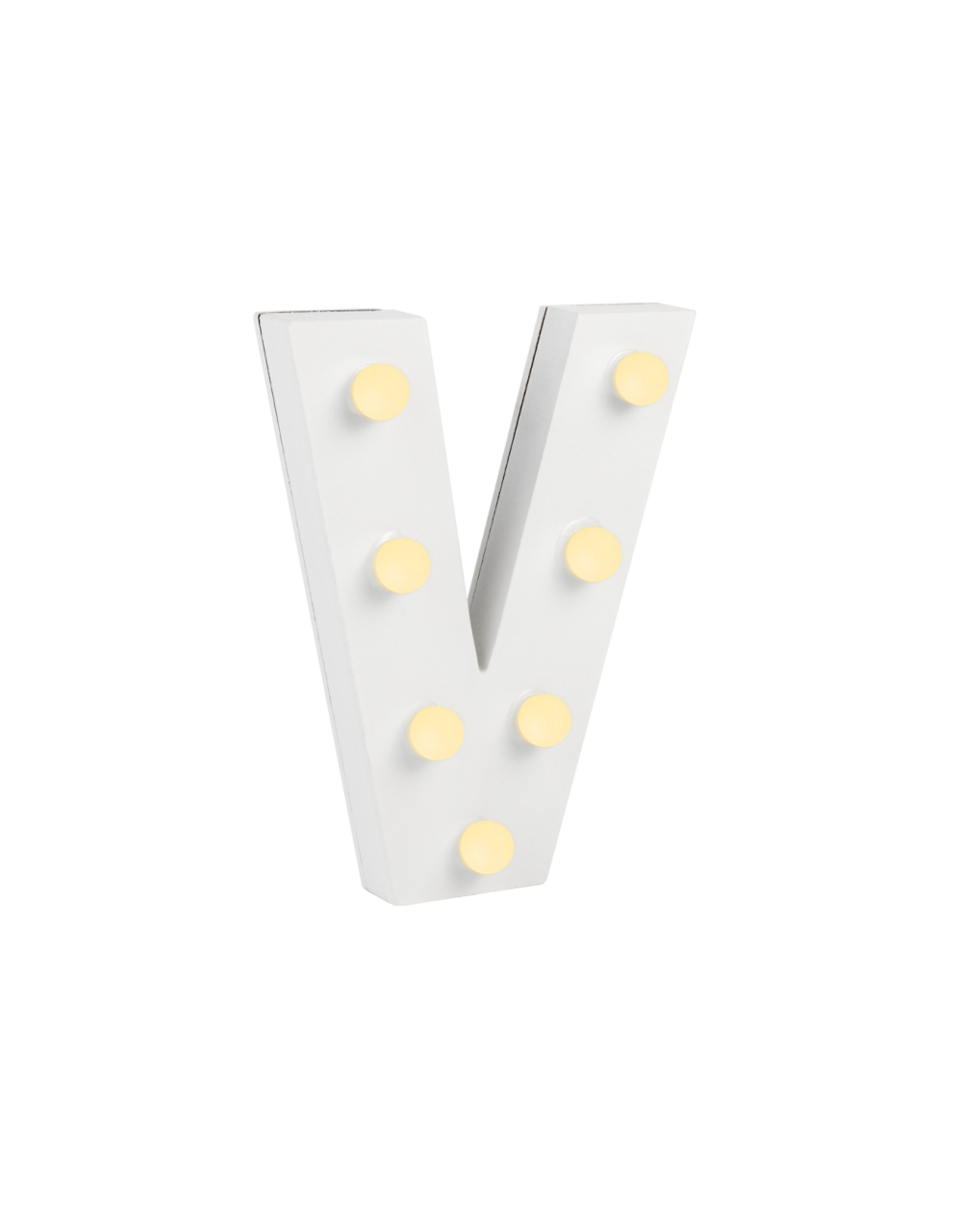 Light letter - V